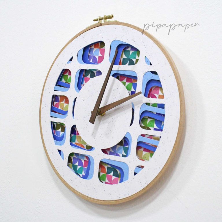 Reloj Papel Reciclado Modelo 2 Pipapaper Eco Joyas De Papel Reciclado 6178