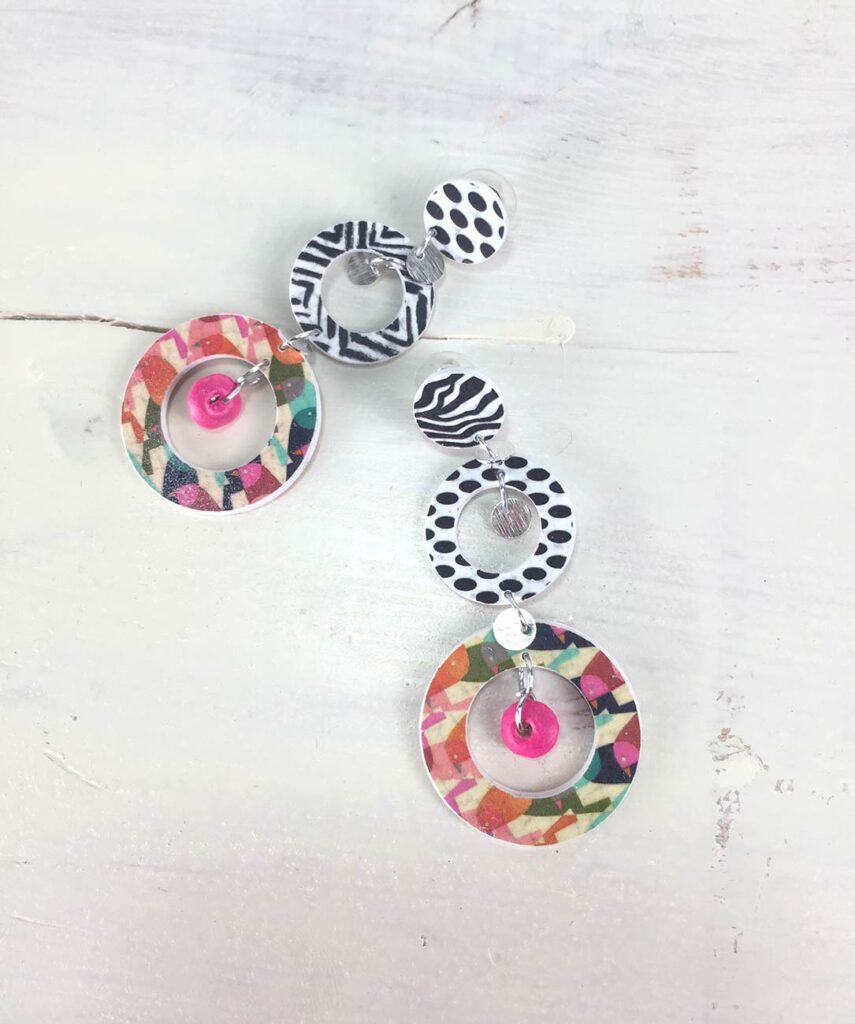 pendientes hechos mano mujer originales de fiesta